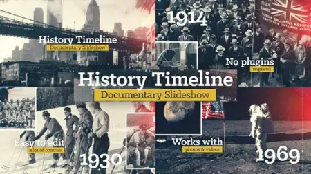 Videohive - History Timeline - 44835749