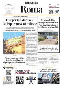 la Repubblica Roma - 12 Agosto 2024