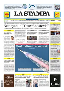 La Stampa Savona - 14 Ottobre 2024