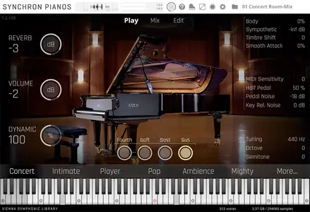Vienna Symphonic Library - Synchron Fazioli F308 v1.2.2 KONTAKT