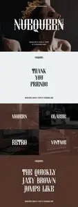 Nuequeen - Decorative Display Font RR9G28V