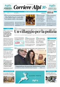 Corriere delle Alpi - 14 Dicembre 2024