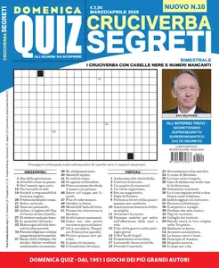 Cruciverba Segreti - Marzo-Aprile 2025