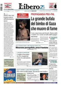 Libero - 27 Luglio 2025