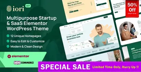 EE - Themeforest - iori - Multipurpose Startup & SaaS Software Technology Elementor WordPress Theme 48059182 v1.0.7