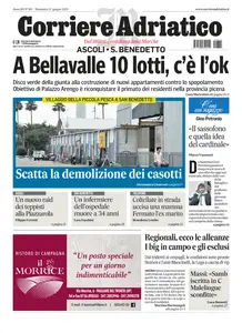Corriere Adriatico Ascoli - 15 Giugno 2025