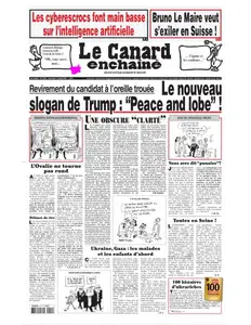 Le Canard enchaîné - 17 Juillet 2024