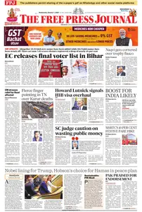 The Free Press Journal Mumbai - 1 October 2025