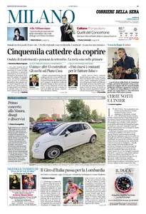 Corriere della Sera Milano - 29 Maggio 2025