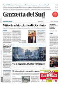 Gazzetta del Sud Messina - 7 Ottobre 2025