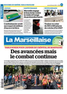 La Marseillaise - 29 Janvier 2025
