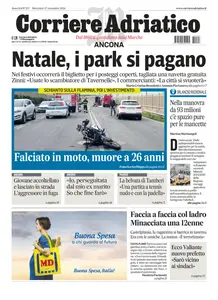 Corriere Adriatico Ancona - 27 Novembre 2024