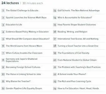TTC Video - How the World Learns: Comparative Educational Systems