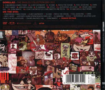 Gorillaz - The Singles Collection 2001-2011 (2011) CD+DVD