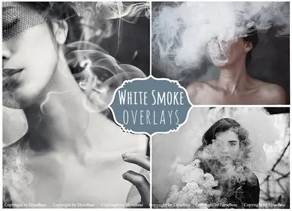 CreativeMarket - 40 Smoke Photoshop Overlays