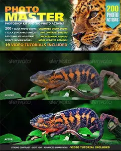 GraphicRiver - 200 Pro Actions - Photo Master