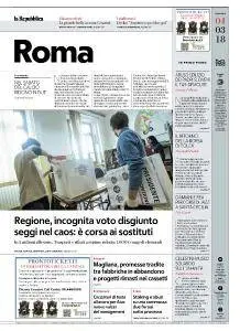 la Repubblica Roma - 4 Marzo 2018