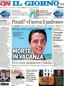 IL GIORNO 29 30 LUGLIO 2011