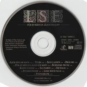 L.S.E. - Für Et Hätz Un Jäjen D'r Kopp (1992)