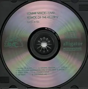 Lonnie Mack - Live! Attack Of The Killer V (1990)