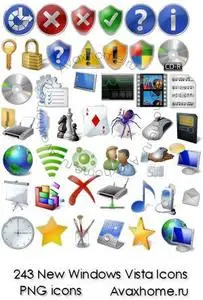 243 New Windows Vista Icons-PNG's