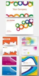 Designer Business Corporates Cards Set