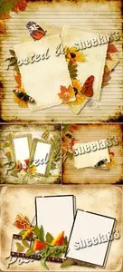 Stock Photo - Frameworks with Flowers