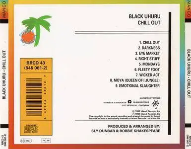 Black Uhuru - Chill Out (1982) Reissue 1992