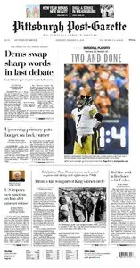 Pittsburgh Post Gazette  January 18 2016