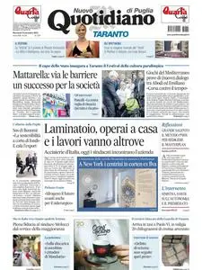 Quotidiano di Puglia Taranto - 15 Novembre 2023