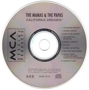 The Mamas & The Papas - California Dreamin' (1994)