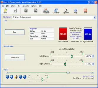 Sound Normalizer 2.97