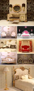 Stock Photo - 3D Luxury Interior