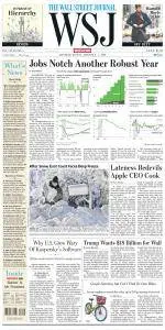 The Wall Street Journal - January 6, 2018