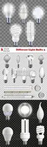Vectors - Different Light Bulbs 3