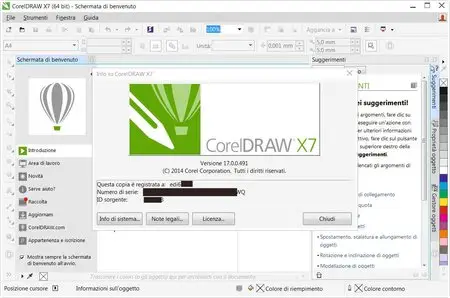 CorelDRAW Graphics Suite X7 v17.0.0.491