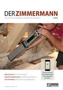 Der Zimmermann - Nr.11 2016