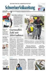 Schweriner Volkszeitung Zeitung für die Landeshauptstadt - 13. Februar 2018