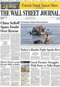 The Wall Street Journal Europe - Tuesday, 28 July 2015