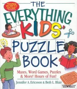 The Everything Kids Puzzle Book (Everything Kids Series)