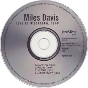 Miles Davis - Live In Stockholm, 1960 (2001) [ReUpload]