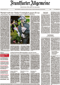 Frankfurter Allgemeine Zeitung vom Donnerstag, 09. Oktober 2014