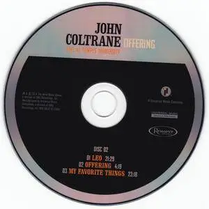 John Coltrane - Offering: Live At Temple University (2014) {2CD Set Impulse!-Resonance Records B0019632-02 rec 1966}