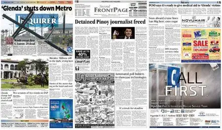 Philippine Daily Inquirer – July 17, 2014