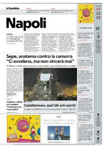 la Repubblica Napoli - 9 Dicembre 2018