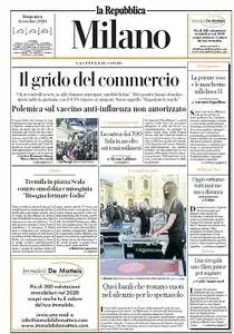 la Repubblica Milano - 11 Ottobre 2020