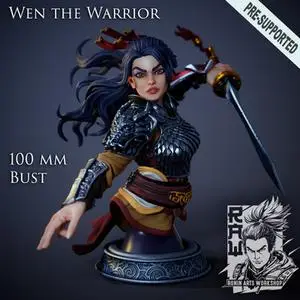 Wen - Warrior Bust