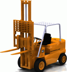 Elevator Truck Caterpillar