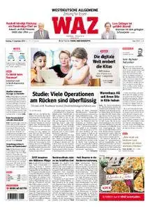 WAZ Westdeutsche Allgemeine Zeitung Essen-West - 11. September 2018