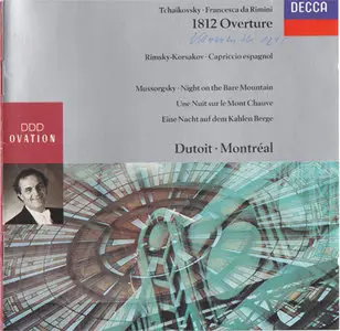 Montreal Orchestra - Dutoit - 1812 Overture Etc. [Decca 430 700-2] {Europe 1991}